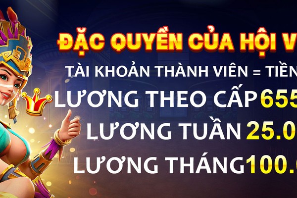 Ưu đãi độc quyền cho thành viên VIP Fun88